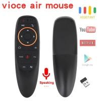 ราคา G10 G10S Pro Voice Remote Control 2.4G Wireless Air Mouse Gyroscope Controller remoto for Android TV Box H96 X96 Google (21185733386)