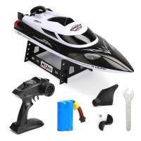 ราคา เรือแข่ง ไฮสปีด เรือ ของเล่นบังคับวิทยุ RC Boat High Speed 35km/h 200m Control Distance RC Boat Racing Remote Control Ca (21276507143)