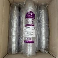ราคา ถ้วยไอศครีม EPP 7 oz. GPPS พลาสติกใส ปากขนาด85 (50ใบ/แพ็ค) (24461732726)