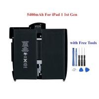 ราคา แบตเตอรี่สำหรับ iPad 1 1st แบตเตอรี่ภายใน Li - Ion 5400mAh ipad 1 A1315 A1219 A1337 616-0448 ด้วยเครื่องมือ (7238042151)