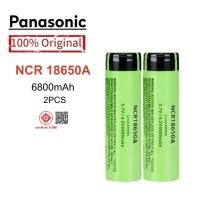 ราคา Panasonic 18650 NCR18650A 3.7V 6800mAh discharge 20A แบตเตอรี่ลิเธียมแบบชาร์จไฟได้สําหรับไฟฉายพัดลม (47401796808)