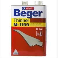 ราคา -Beger ทินเนอร์ใช้สำหรับผสมเจือจางสีย้อมไม้ น้ำมันรักษาเนื้อไม้ วาร์นิช และสีทองคำ รุ่นM1199 1/4 กล. (653466034)