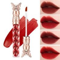 ราคา Matte Lacquer Velvet Lip Gloss Matte Moisturizing Liquid ลิปสติก Non-Stick Cup Velvet Lip Gloss Lip Glos (46808332606)
