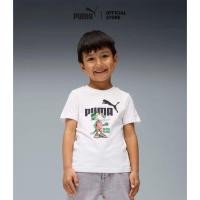ราคา PUMA Kids Super PUMA Graphic Tee Kids สีขาว - 69079802 (51906244336)