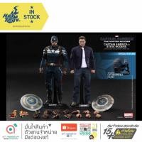 ราคา Hot Toys MMS243 Captain America and Steve Rogers Captain America The Winter Soldier 1/6 โมเดล ฟิกเกอร์ ของสะสม (23540643659)