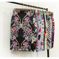 ราคา (พร้อมส่งจากไทย)(A-20) กระโปรงเอวสูงทรงดินสอพิมพ์ลาย (18172961161)