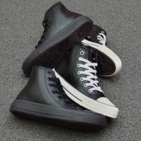 ราคา CONVERSE ALL STAR HIGH TRIPLE รองเท้าหนังสีดํา 38-43 รองเท้าหนัง (27881929509)