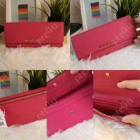ราคา Michael Kors Jet Set Travel Saffiano Leather Wallet (15991229679)
