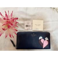 ราคา Kate Spade แท้ กระเป๋าสตางค์ใบยาว รุ่น Cameron Continental Love Bird Wallet Blue (10485038286)
