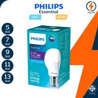 ราคา PHILIPS หลอดไฟ LED E27 5 7W 9W 11W 13W แสงขาว เหลือง ของแท้ประกันศูนย์ รุ่น Essential (47854617198)