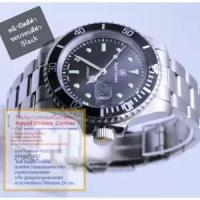 ราคา Royal Crown (รุ่น Submariner ของแท้ 100%) นาฬิกาผู้ชาย สุภาพบุรุษ ขนาดหน้าปัดรวมเม็ดมะยม 44 mm. สายสแตนเลส ของแท้ 100% (4460571597)