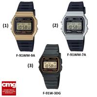 ราคา นาฬิกาข้อมือ Casio Standard Vintage รุ่น F-91W สีเงิน สีทอง สีดำ ของแท้ ประกัน CMG 1 ปี (1174610563)