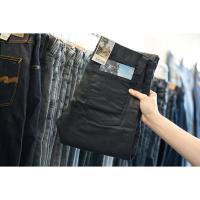 ราคา *Tight Long John Throb Black ยีนส์ดำฟอกทรงสกินนี่ Nudie ของแท้ 100% (3006066808)