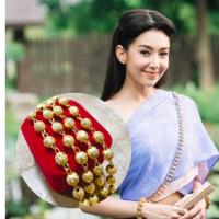ราคา สังวาลย์ลายประคำ สังวาลย์แม่การะเกด เครื่องประดับชุดไทย (2494801131)