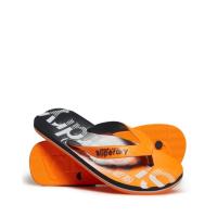 ราคา SUPERDRY FADED BASE FLIP FLOP รองเท้าแตะ แบบมีหูสำหรับผู้ชาย PVC 100% (13030736894)