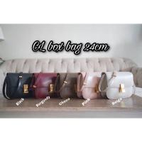 ราคา New CL medium box bag 24cm หนังแท้ 100% (3377785198)
