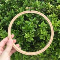 ราคา Wooden loop สะดึงไม้หมุดทองขนาด 4/6/8/10/12 นิ้ว (429270269)