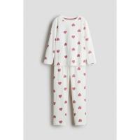 ราคา H&M(เอชแอนด์เอ็ม) ชุดนอนผ้าคอตตอนพิมพ์ลาย Girls Printed cotton pyjamas 1230485_5 (27138873287)