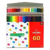 ราคา Colleen ดินสอสีไม้ Colleen รุ่น 775 60/72/120 สีสดใส เนียนสวย ไล่ระดับสีง่าย kgd.panthong (51606276710)