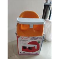 ราคา พร้อมส่ง เก้าอี้หัดนั่ง พร้อมถาดอาหาร ของ Karibu จากญี่ปุ่น สภาพดี (18540455919)