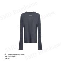 ราคา Calvin Klein Jeans เสื้อแขนยาวผู้หญิง รุ่น Women's Graphite Gray Knitwear Code: J224300 BAN (45958499518)