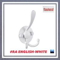ราคา #RASLAND#ขอแขวนเสื้อ MATT WHITE#RA ENGLISH-WHITE (27163587498)