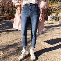 ราคา กางเกงยีนส์สกินนี่เอวสูงKRISTHAYA JEANS (3600119620)