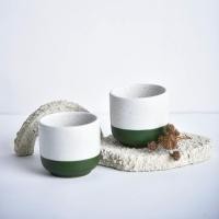 ราคา Cerache Bea Mug เซรามิคไม้สีเขียว / แก้วเซรามิค / ถ้วย / แก้วชา Ocha / แก้วสุนทรียศาสตร์ (45355739191)