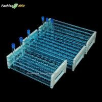 ราคา Fashion.shop03 10pcs หลอดทดลองพลาสติก vials caps & ra holder stand 40/50 หลุม CAD (45806204450)