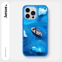 ราคา JURSUE เคสไอโฟน เคสซิลิโคนนุ่มกันกระแทกใสน่ารักตลก เคสโทรศัพท์ Compatible for iPhone 16 15 14 13 12 11 Pro Max SE 2020 X XR XS 8 7 Plus xsmax 7plus 8plus พลัส Y4210 (21393531072)