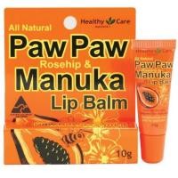 ราคา Healthy Care Paw Paw Rosehip & Manuka Lip Balm 10g (3421534962)