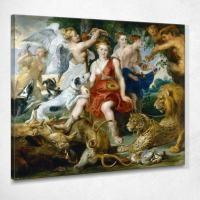 ราคา Coronation Of Diana Peter Paul Rubens, ppr103 ภาพพิมพ์บนผ้าใบแคนวาส (28734765498)