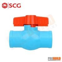 ราคา บอลวาล์ว PVC SCG สีฟ้า ขนาด 1/2 นิ้ว , 3/4 นิ้ว และ 1 นิ้ว (25757429052)