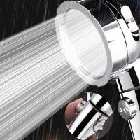ราคา rain shower ระดับ 3 หัวฝักบัวแรงดันสูง ปรับได้ อาบน้ําหัวฝักบัว (55951834683)