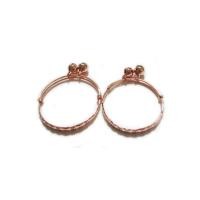 ราคา TANITTgems กำไลข้อเท้าเด็กกระพรวนคู่นากสลักลาย - Rose Gold (216634893)