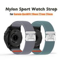 ราคา 20 มม.22 มม.26 มม.Quickfit ไนลอนนาฬิกาสําหรับ Garmin Fenix 8pro 43 มม./Fenix 7S/7S Pro/6S Pro/5S/5S/5S plus Garmin Epix Pro 42 มม. (48351813415)