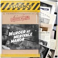 ราคา Cryptic Killers - Murder at Merivale Manor - Detective Evidence & Crime File (58107443319)