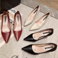 ราคา รองเท้าหนังคัทชู ส้นสูง 2.5 นิ้ว ทรงหัวแหลม (25011237774)