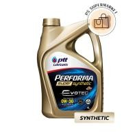 ราคา แท้100% ptt super synthetic ( 0W-30 4L ) น้ำมันเครื่อง พีทีที ปตท สังเคราะห์ เครื่องเบนซิน 4ลิตร (28003071834)