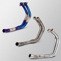 ราคา รถจักรยานยนต์ EXHAUST MUFFLER TITANIUM ALLOY FULL SYSTEM SLIP ON สําหรับ MT07 mt-07 2014-2024 รถจักรยานยนต์ท่อไอเสีย (51608077013)
