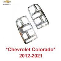 ราคา ครอบไฟท้าย สีชุบโครเมี่ยม CHEVROLET COLORADO RG Z71 2012 - 2020 ครอบไฟ เชฟโรเลต โคโลราโด้ ไฟท้าย ฝาครอบไฟท้าย ชุดแต่ง ไฟ (14560723335)