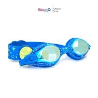 ราคา BLING2O แว่นตาว่ายน้ำเด็กยอดฮิตจากอเมริกา SOLAR SYSTEM BLUE MOON ป้องกันฝ้าและ UV สายซิลิโคนนิ่มไม่พันผม (14149641366)