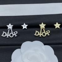 ราคา ต่างหูเพชรสังเคราะห์ไม่สมมาตร DIOR สไตล์แฟชั่นสำหรับคุณสาวๆ (46058056470)