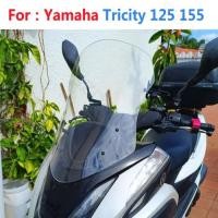 ราคา For Yamaha Tricity 125 155 Tricity125 Tricity155 Motorcycle Windshield Screen Wind Deflectors WindS (56005668954)
