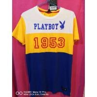 ราคา เสื้อยืด Playboy ของใหม่ป้ายห้อย ไซส์S ของแท้1000%จ (2556673104)