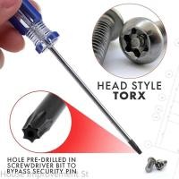 ราคา ชุดเครื่องมือซ่อมไขควง Torx T6 T8 T9 T10 สำหรับซ่อม Macbook, แล็ปท็อป, HDD, PS5, PS4, PS3, Xbox One และ Xbox 360 (27132160818)