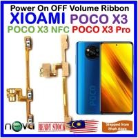 ราคา Power On OFF Volume Flex Cable Ribbon Fit สําหรับ XIAOMI Poco X3 / XIAOMI POCO X3 NFC / XIAOMI POCO X3 Pro พร้อมเครื่องมือ (40351401669)