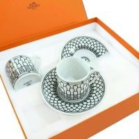 ราคา New Hermes D Deco Espresso Set of 2 : 1อปก กล่อง ริบบิ้น เล่ม (10566074298)