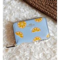 ราคา COACH ZIP AROUND COIN CASE แท้ 100% (7455468389)