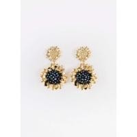 ราคา Dainty Me Sunflower earrings ตุ้มหูดอกทานตะวัน (7051661387)